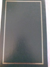 LARGE GREEN 3-RING SLIP-IN PHOTO ALBUM