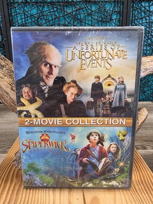 Lemony Snicket's A Series of Unfortunate Events / Spiderwick Chronicles -DVD NEW