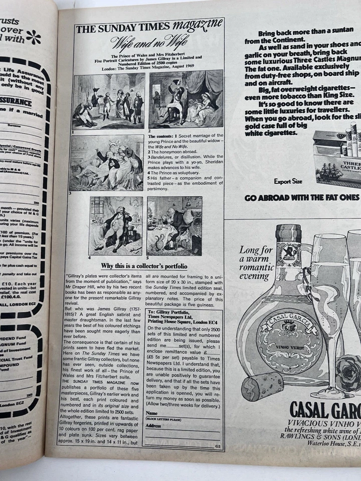 The Sunday Times Magazine 3 August 1969 Apollo 11 Moon Landing NASA Nixon - Image 2 of 3