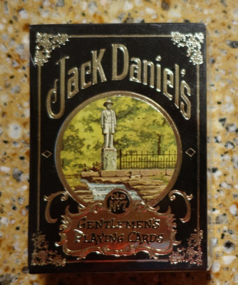 Jack Daniels No 7 Gentlemen s Playing Cards Distillery Lynchburg TN NEW SEALED
