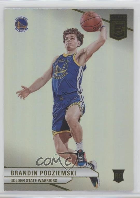 2023-24 Donruss Elite Rookies Brandin Podziemski #208 19cx