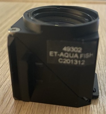 Chroma 49302 ET-aqua Dichroic Filter set mounted in Zeiss  C201312 Cube