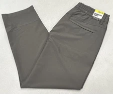 Marc New York Men’s Commuter Slim Fit 4 Way Stretch Pants, Gray, Size 32X30