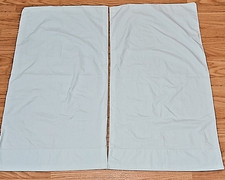 Pequot King Size Pillowcases 2pc Vintage 1970s Mint Green MADE IN USA