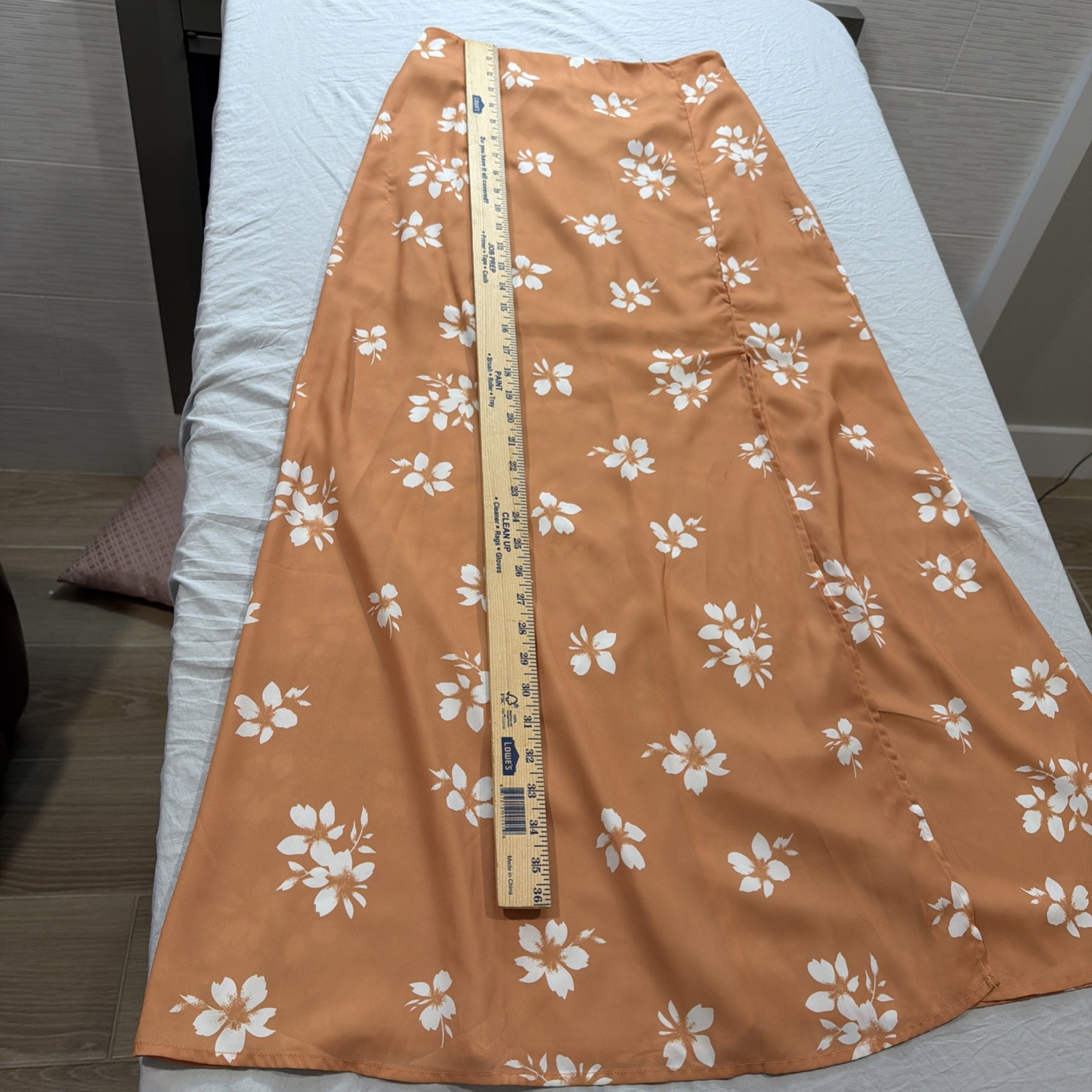 Anna Grace Medium Boho High Side Split Skirt Apri… - image 6