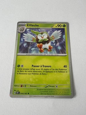 Pokemon Karte Efflex Holo Cosmo Promo Ecarlate Violet OBF FR 014/197 2023