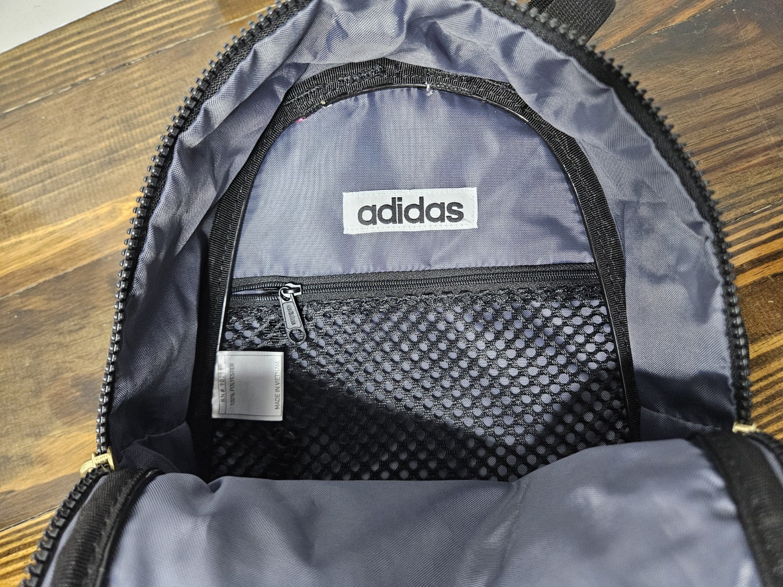 Adidas Mini Backpack Black Training Back Pack Bag - image 5