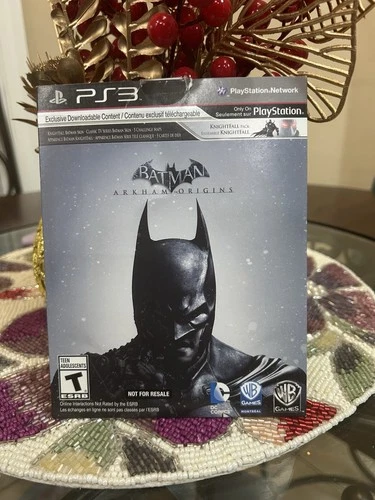 Batman: Arkham Origins (Sony PlayStation 3, 2013)
