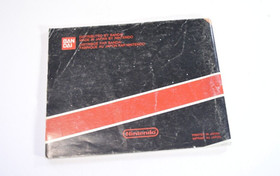 Notice Duck Hunt Super Mario Bros Nintendo Nes Pal original Booklet authentic