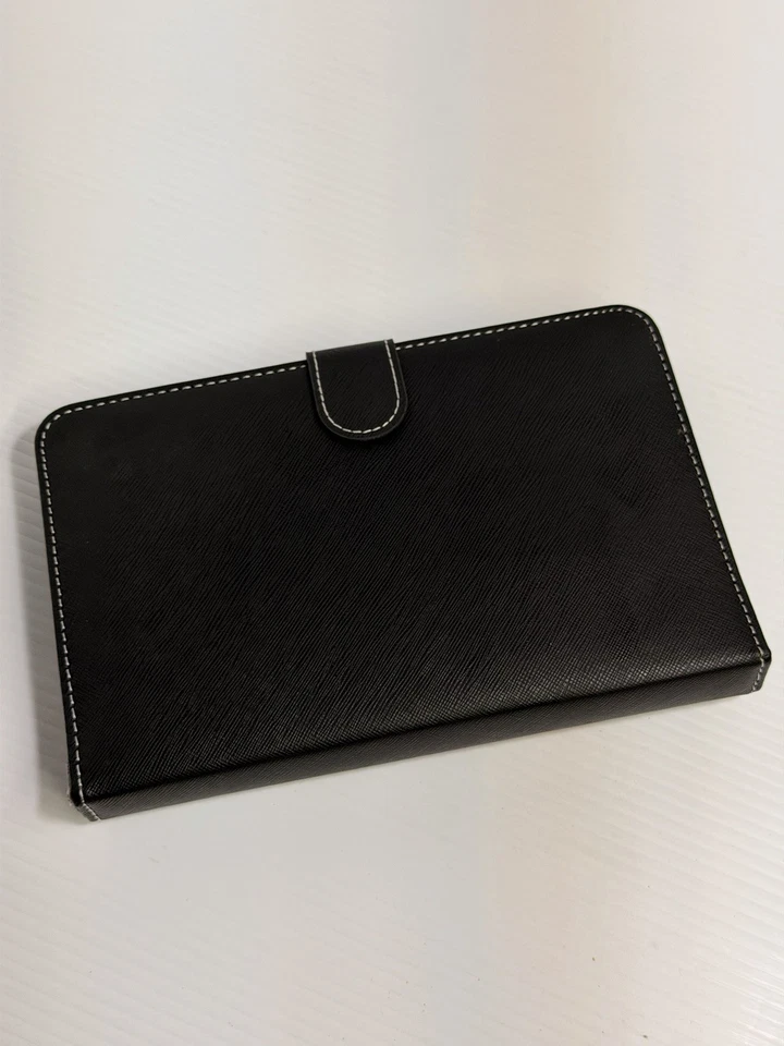 Slim PU Leather Keyboard Case Stand USB 2.0 for 7"–8" Android Tablet - Image 3 of 3