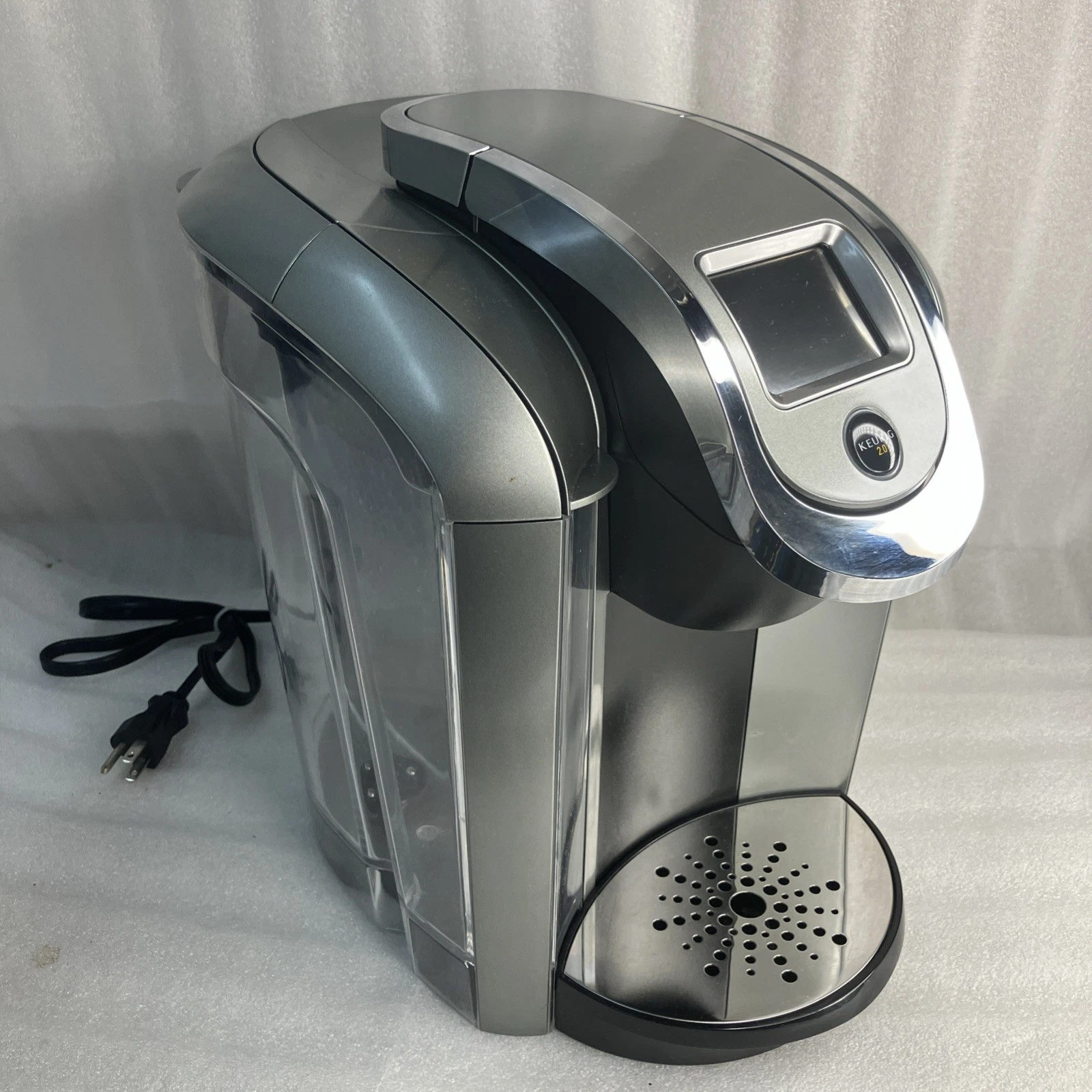 Keurig 2.0 K2.0-500 Touchscreen Digital Coffee Maker KCup Brewer Silver
