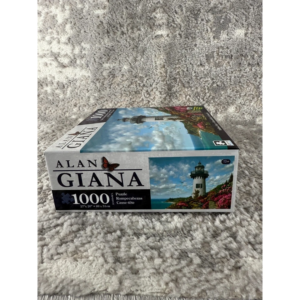 1000 Piezas Rompecabezas Alan Giana "Cielos Sin Fin" Faro 27 X 20" Nuevo Foto 3 de 4
