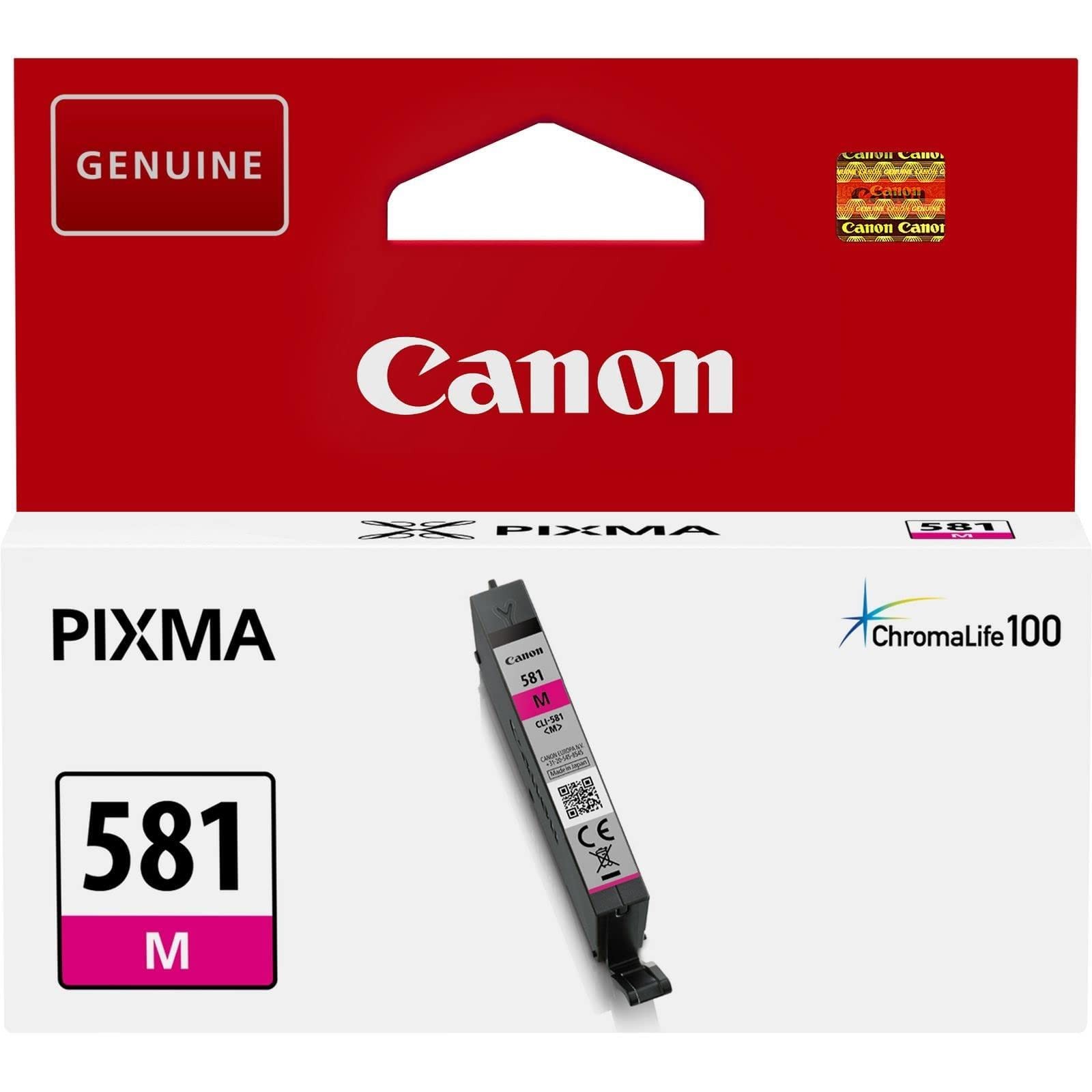 Canon CLI-581 M Magenta Tintentank - 56 ml fr PIXMA Tintenstrahldrucker ORIGIN 3590₽