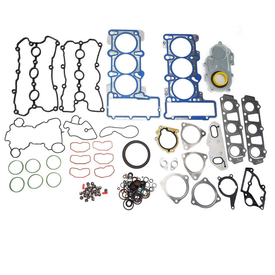 Kit de sellado de junta completa del motor con perno de cabeza para 3.0TFSI AUDI A4 S4 A5 S5 A6 A7 Q5 Q7 Foto 3 de 4