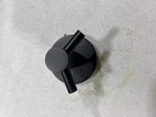 ICO Bath V63255 Volkano Summit Double Robe Hook - Matte Black