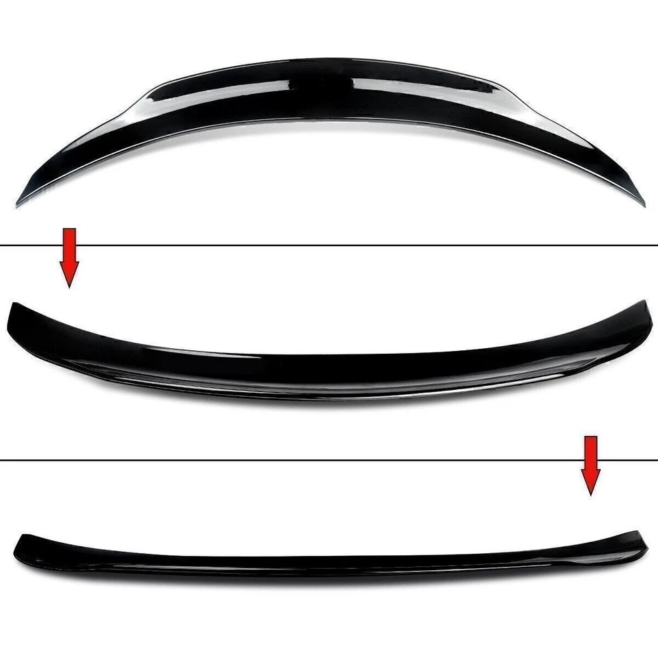 Alerón trasero apto para Mercedes Benz W205 C200 C300 C43 AMG 2015-2021 Foto 3 de 4