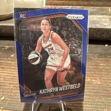 2025 Panini Prizm WNBA #29 Kathryn Westbeld Blue Velocity Prizms