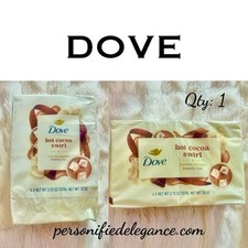 NEW Dove Limited Edition Holiday Treats Hot Cocoa Swirl Beauty Bars 4-Pack