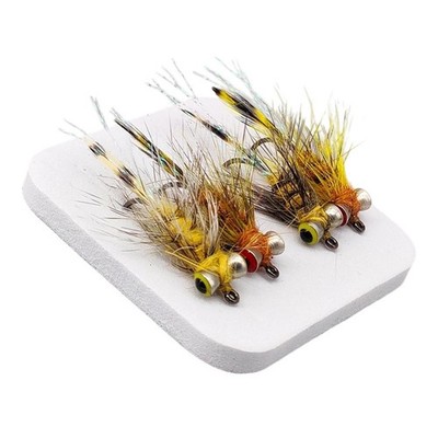 Customization Support Wet Fly Lure 3D Simulation Eyes Natural Hackle Movement
