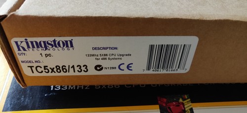 Kingston TurboChip 133 133MHz 5X86 CPU Upgrade For 486 Systems Open Box - Bild 4 von 9