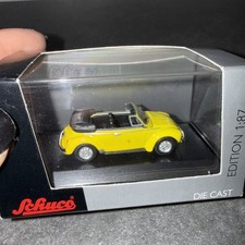 VW VOLKSWAGEN BEETLE Convertible SCHUCO 1 87 HO SCALE DIE-CAST CAR