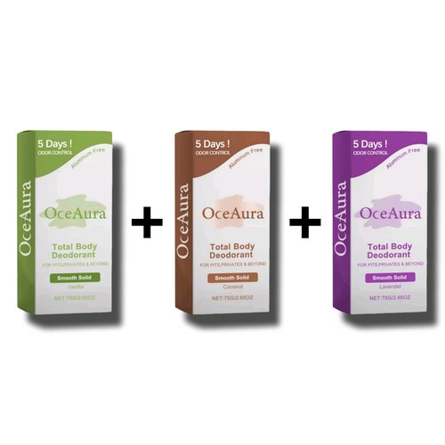 3 Stück 75g Natur Körper Deo Stick Geschenk Duft Creme Naturkosmetik Bio - Bild 2 von 6