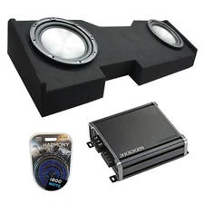 Harmony HA-A122 12" Subwoofer Fits 14-18 Chevy Silverado Crew Cab w/ 46CXA8001