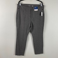 Old Navy Extra High-Waisted Polished Pixie Skinny Pants Size 16 Black Gray