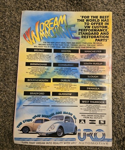 (2) VOLKS WORLD MAGAZINE - August 1991 April 1994 - Picture 3 of 5