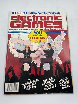 ELECTRONIC GAMES MAGAZINE - October 1984 - Shipping from EU!