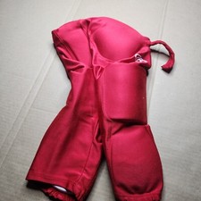 Rawlings Youth Medium Red Football Pants Integrated Pads READ