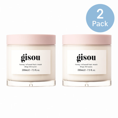 Gisou Honey Infused Hair Mask 7.5 oz 2 Pack | Deep Repair & Hydration | New