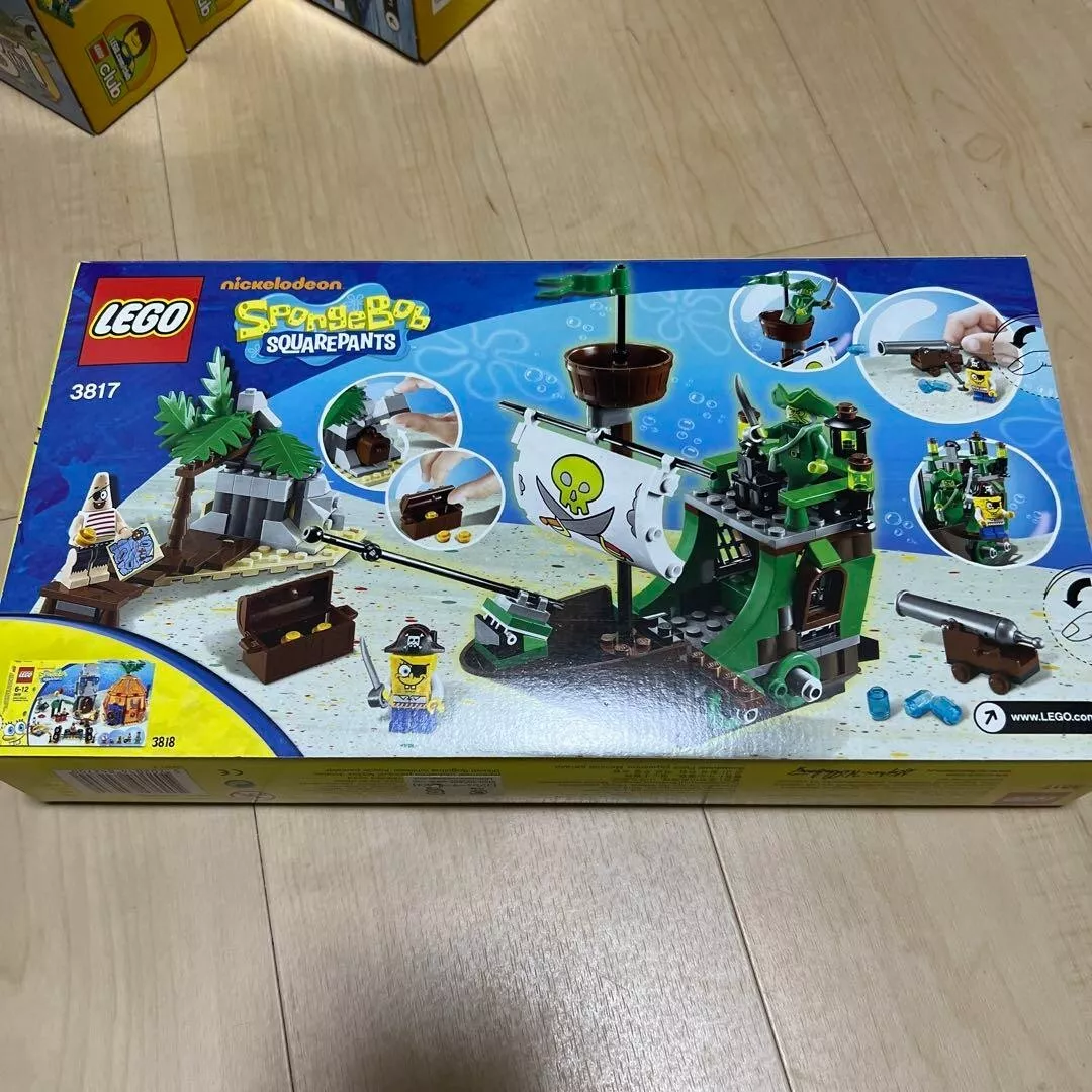 LEGO 3817 SpongeBob Squarepants The Flying Dutchman New Box Does