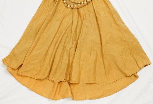 Womens Brown Jeweled Beaded Halter Dress - Picture 3 of 5