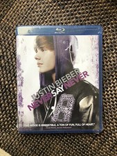 Justin Bieber Never Say Never DVD Blu-ray Disc Still Plastic Wrapped