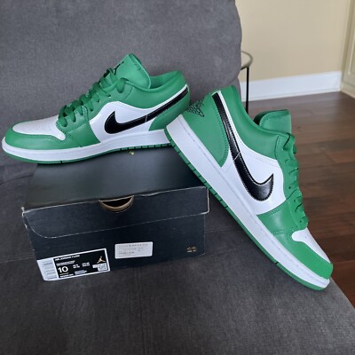 Nike Air Jordan 1 Retro Low Pine Green 553558-301 Size 10 | eBay