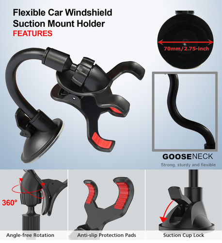 Supporto GPS Supporto Per Supporto A Ventosa Per Auto - Foto 9