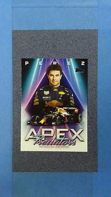 2021 Topps Formula 1 SERGIO PEREZ Apex Predators Red Bull Racing Honda ~FB36A-Z
