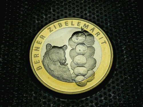 Stempelglanz Einzelstück Münzen aus der Schweiz