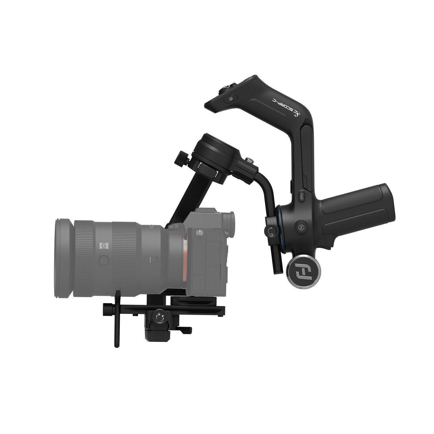 FeiyuTech SCORP-C 3-Axis Camera Gimbal Stabilizer for Filming Travel Video Vlog