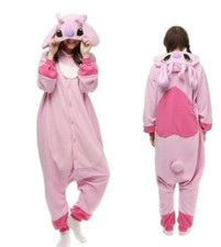 Lilo  Stitch Angel Pajama One Piece S Cosplay Costume Fleece Embroidery