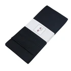 Japanese Traditional KAKU OBI Kimono Black Belt Polyester Made in JAPAN