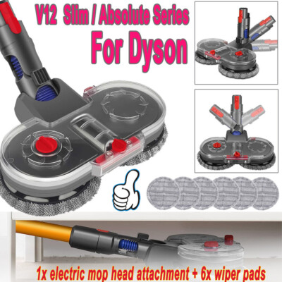 Wischaufsatz Ersatz Für DYSON V12 Detect Slim Zubehör Moppbürste Mopptücher