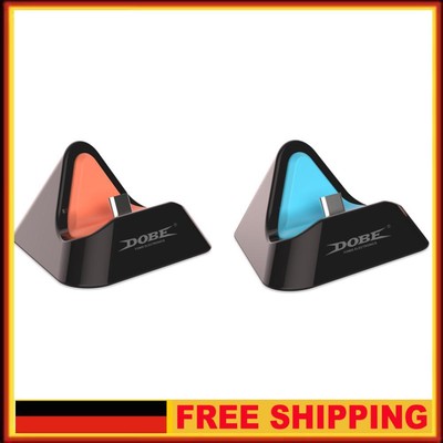 Charging Dock for Switch 2 Charging Station with Type C Port(Black Orange) DE