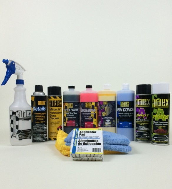 Auto Detailing Kit 32 oz With FabricVelourHeadliner & Carpet