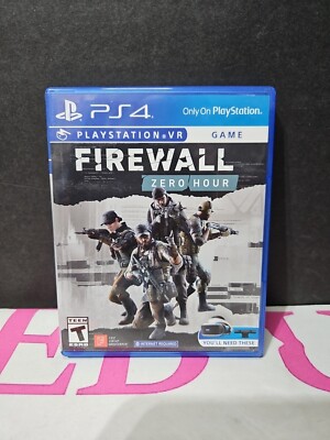 Firewall Zero Hour PS4 PlayStation VR Squad Based Shooter