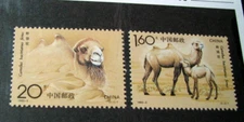 China PRC Scott# 2433-2434 Camelus Bactrianus Ferus 1993 MNH L623