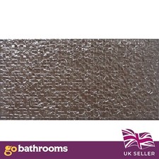 Metallic Porcelain Wall Mosaic Style Plata Shimmer Feature Tile 333x650 Box