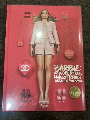 signed barbie the world tour book andrew mukamal margot