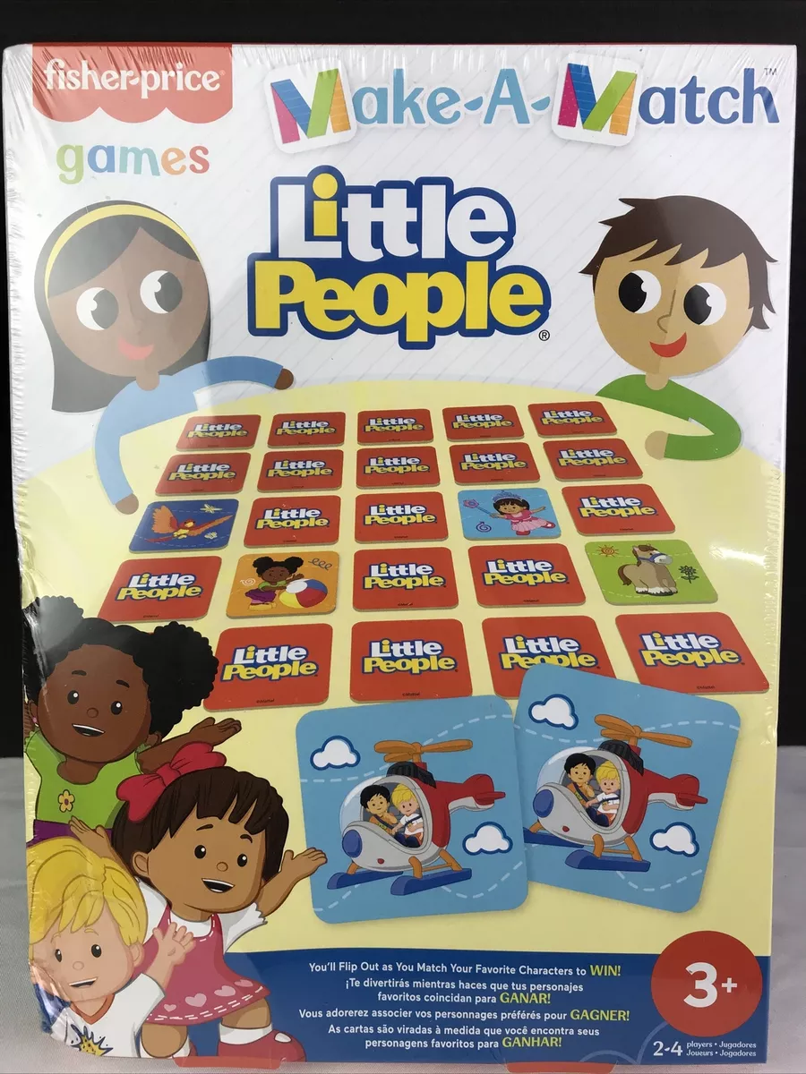 Make-A-Match Little People Card Game 